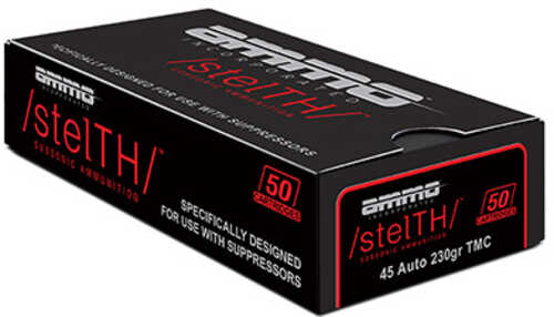 Ammo Inc STELTH 45ACP 230 Grain TMC 50 Per Box